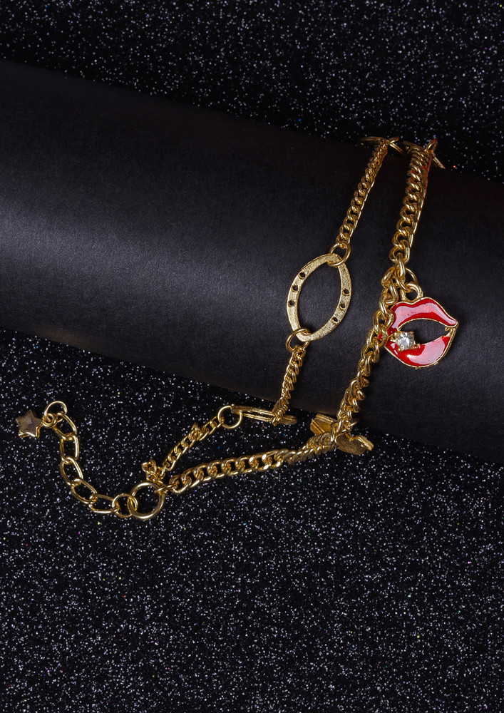 Gold-plated Diva Bracelet