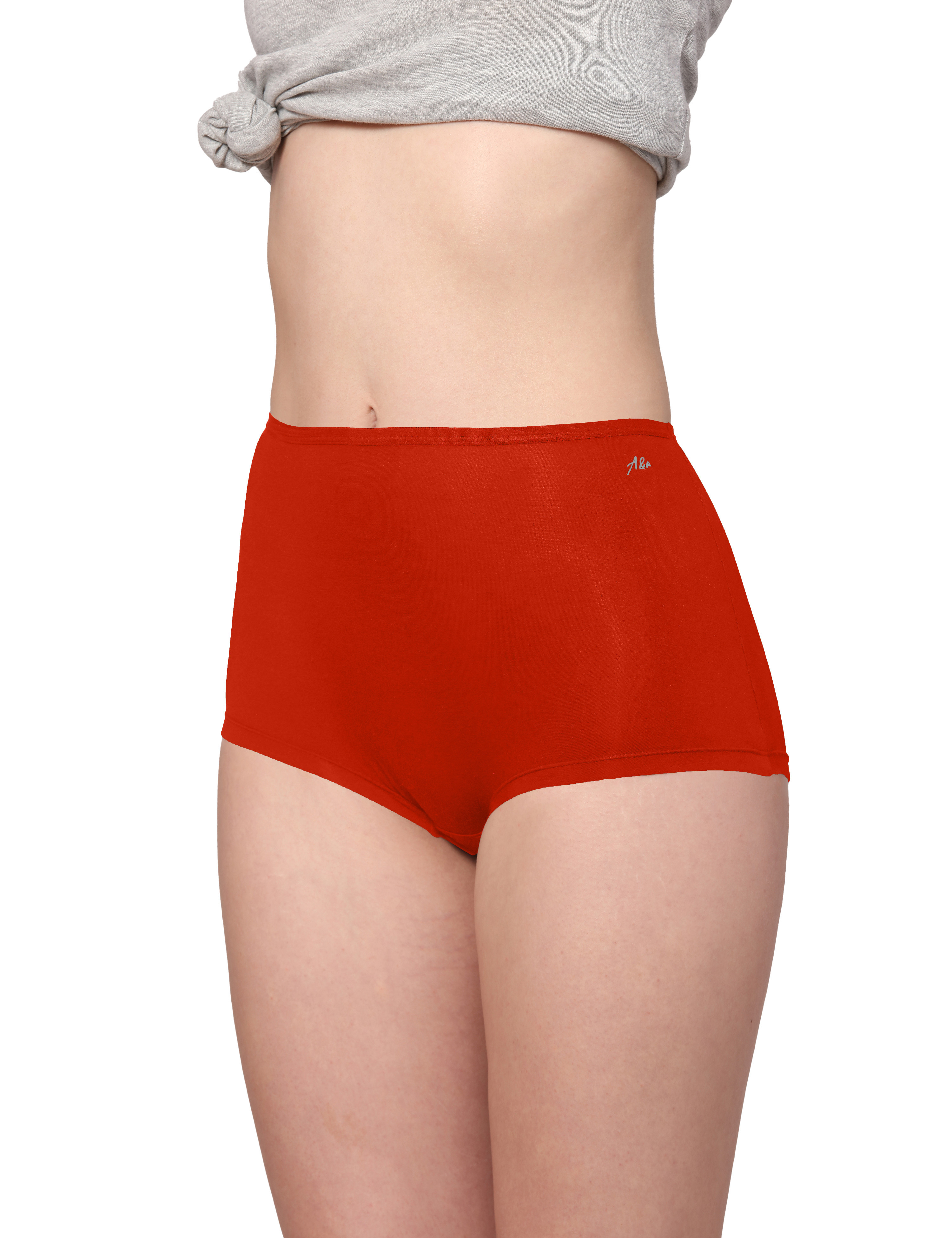 Buy AshleyandAlvis Anti Bacterial, Bamboo MicroModal, Premium Panty, Women  BOYSLEG brief, No Itching, 2X Moisture Wicking Daily use Underwear, Odour  Free, (Color-RED-RED-RED) (PACK OF 3) for Women Online in India