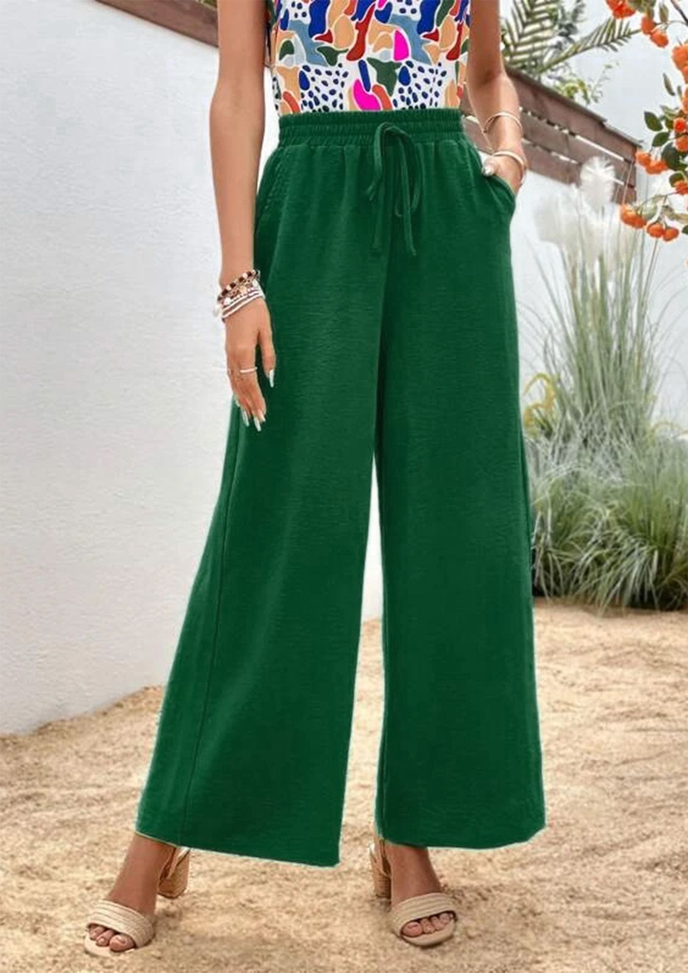 Buy Green Trousers  Pants for Women by BANI WOMEN Online  Ajiocom