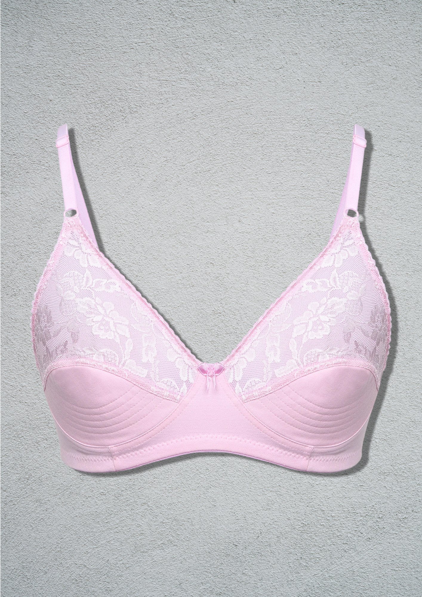 Buy IN A DREAM NON PADDED NON WIRED LIGHT PINK BRA for Women Online in India