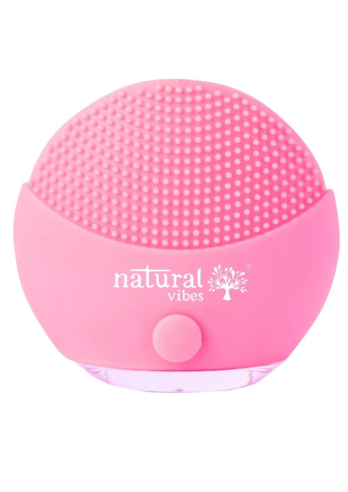 Natural Vibes Face Brush & Massager for Deep Cleansing & Exfoliation
