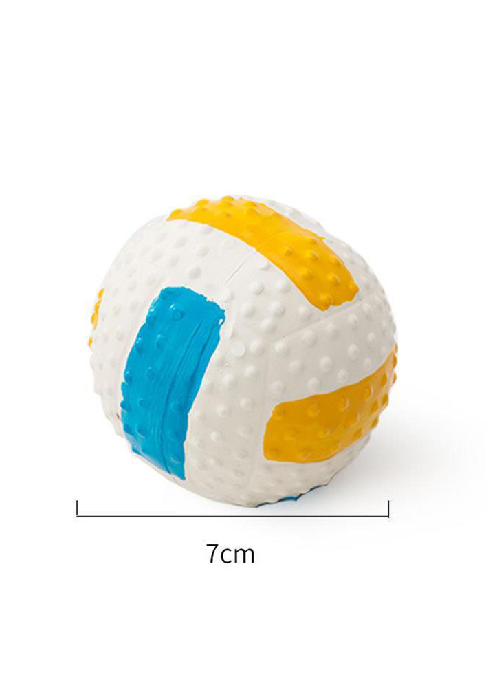 SMALL LATEX VOLLEYBALL SOUND TOY