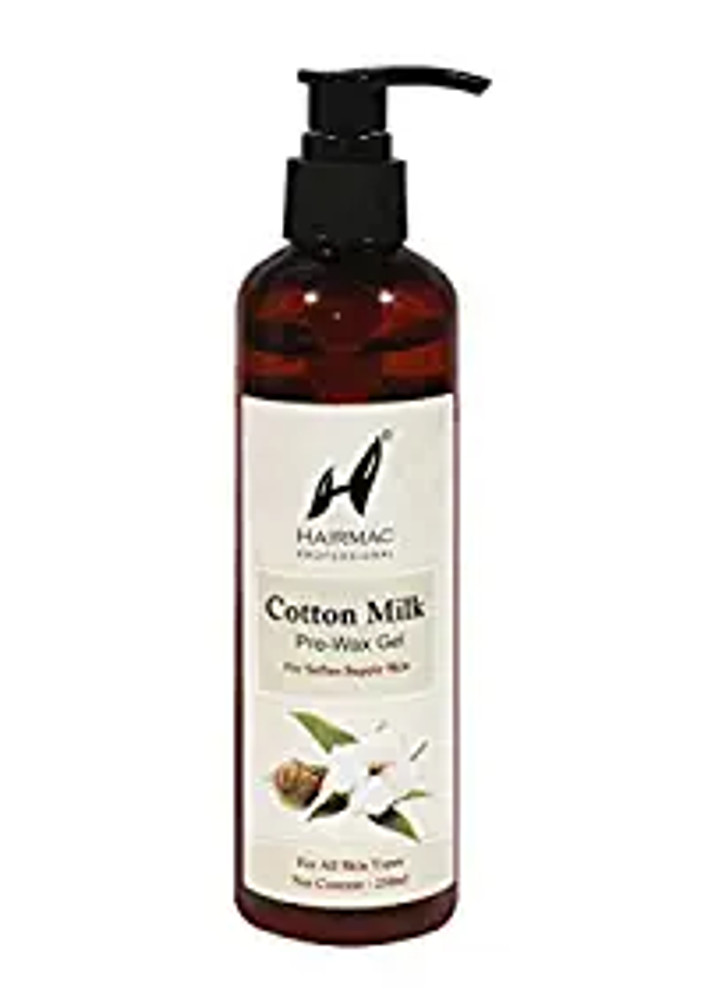 Hairmac Professional Cotton Milk Pre Wax Gel-250 Ml