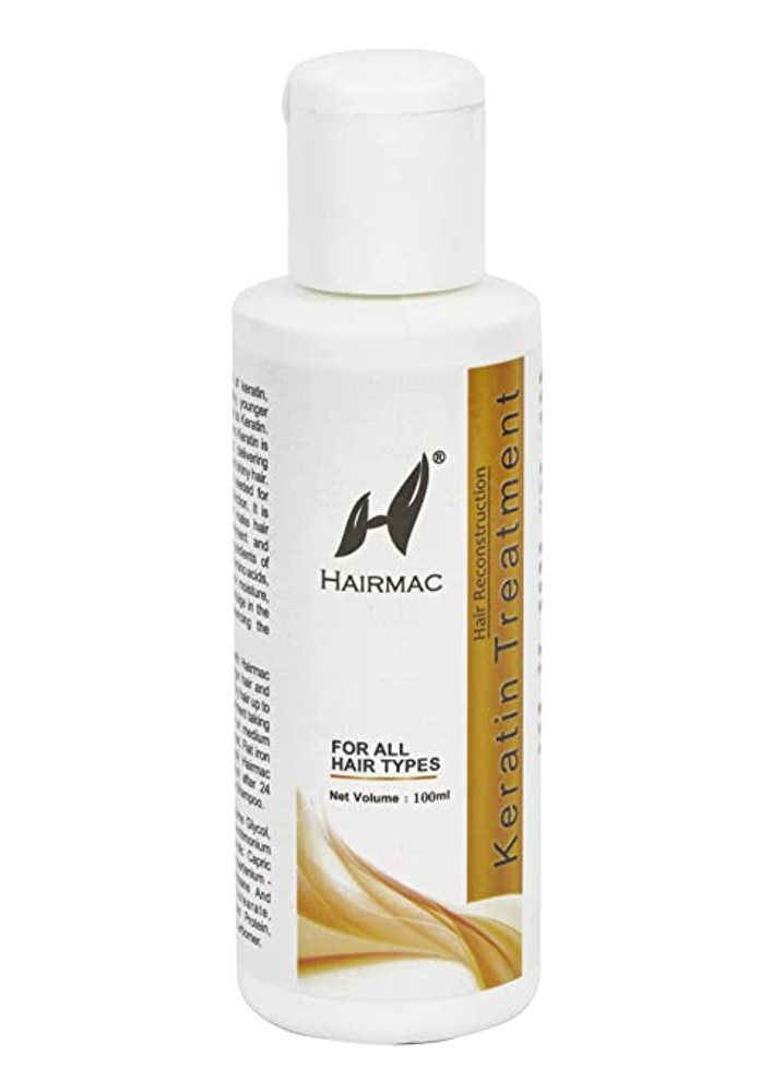 Hairmac Keratin Treatment 100ml For Smooth & Shiny Hair.