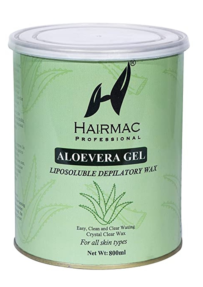 Hairmac Professional Liposoluble Depilatory Wax - Aloevera Gel