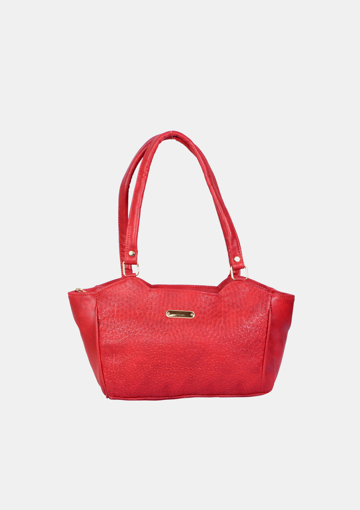 Beautiful Women'S Handbag  With Latest Shades -Pink