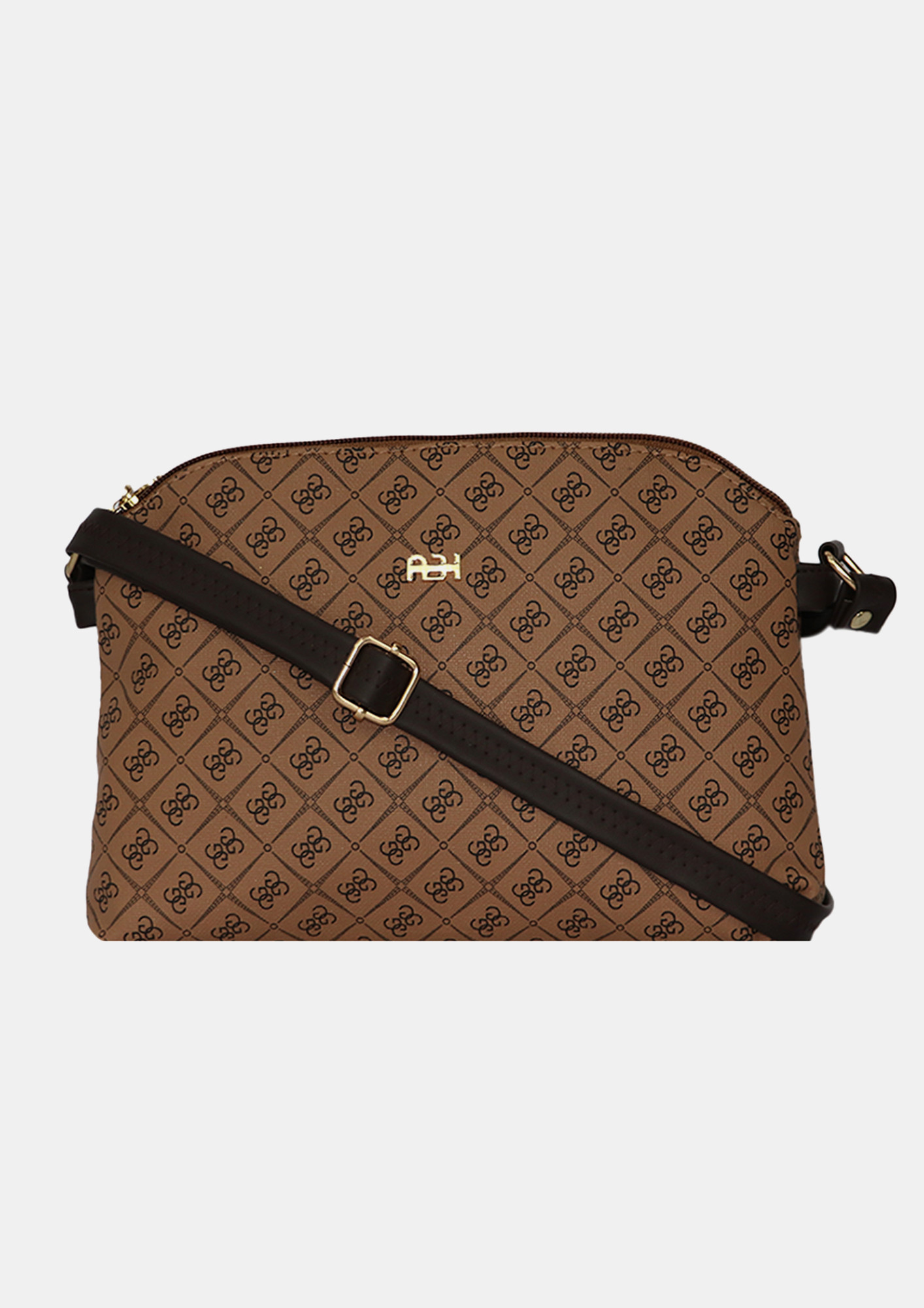 Leather Large Brown Sling Bag