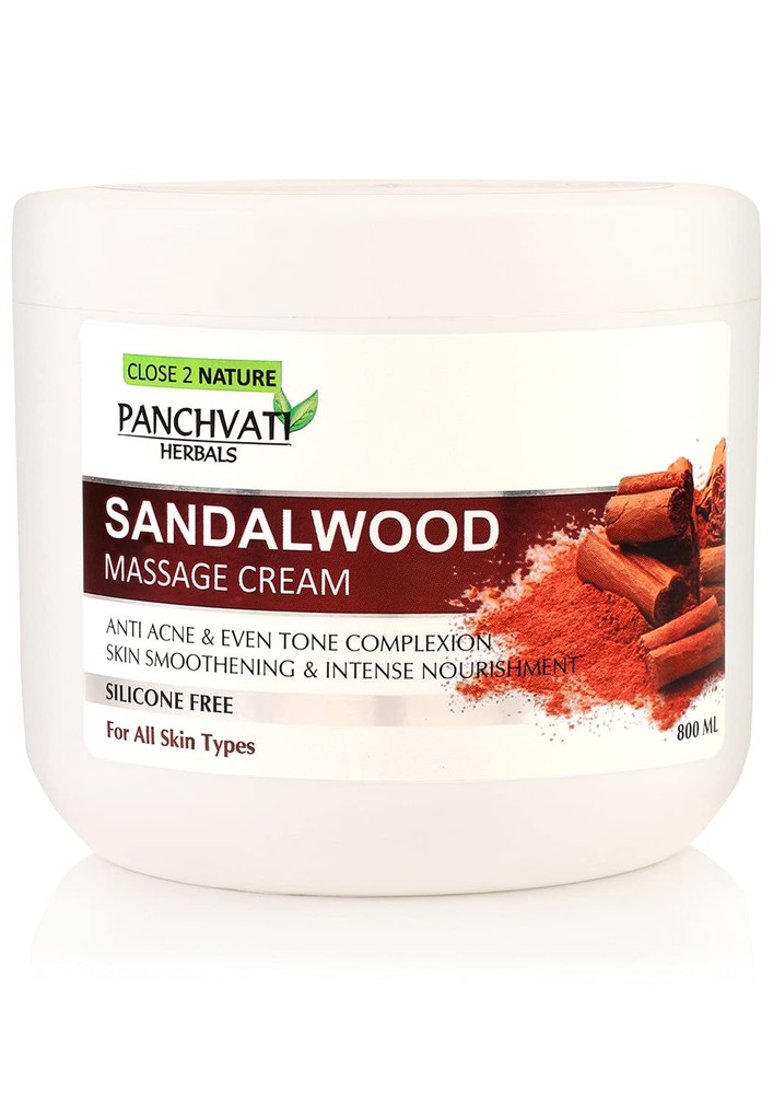 Panchvati Herbals Sandal Body Cream(800ml)