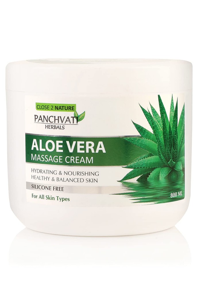 Panchvati Herbals Aloe Vera Body Cream(800ml)