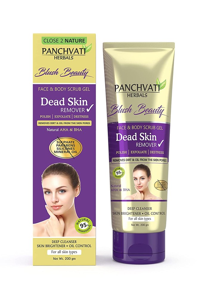 Panchvati Herbals Dead Skin Remover Scrub For Face & Body(200g)