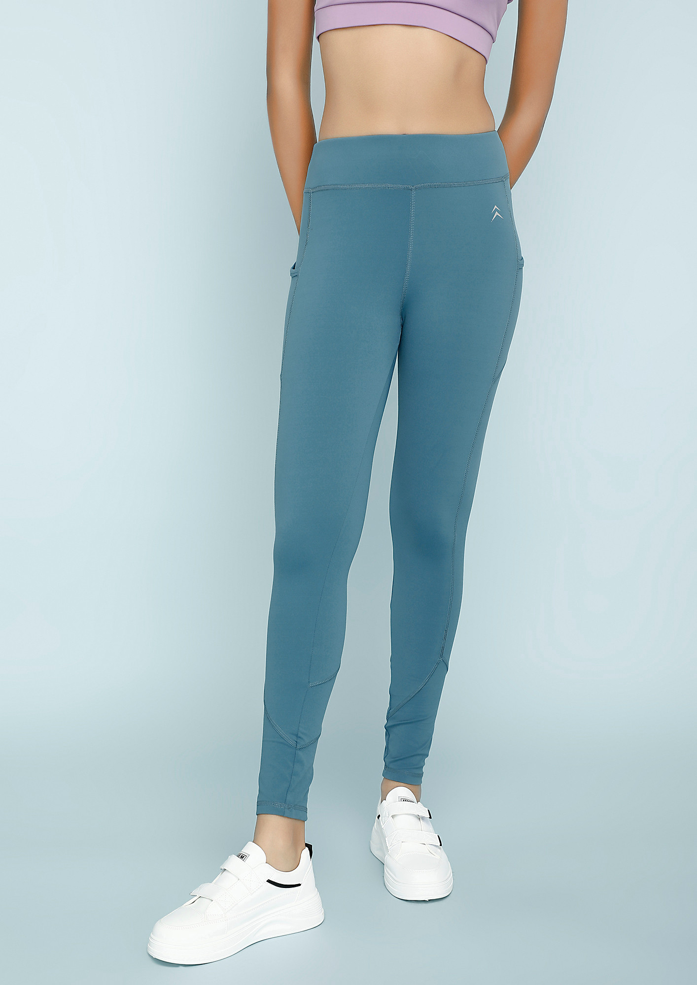 Ombre Teal leggings Women, Gradient Blue Turquoise Green Tie Dye Yoga –  Starcove Fashion