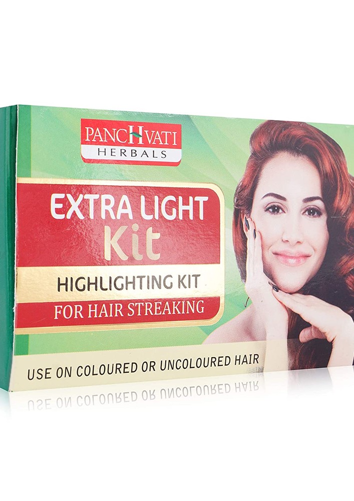 Panchvati Herbals Extra Light For Hair Kit, 95g Red Color, Pack Of- 2
