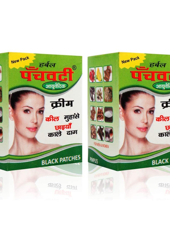 Panchvati Herbals Face Cream, Acne Scars, Pigmentation, Glowing Skin For Men & Women - 10g (pack Of - 2)