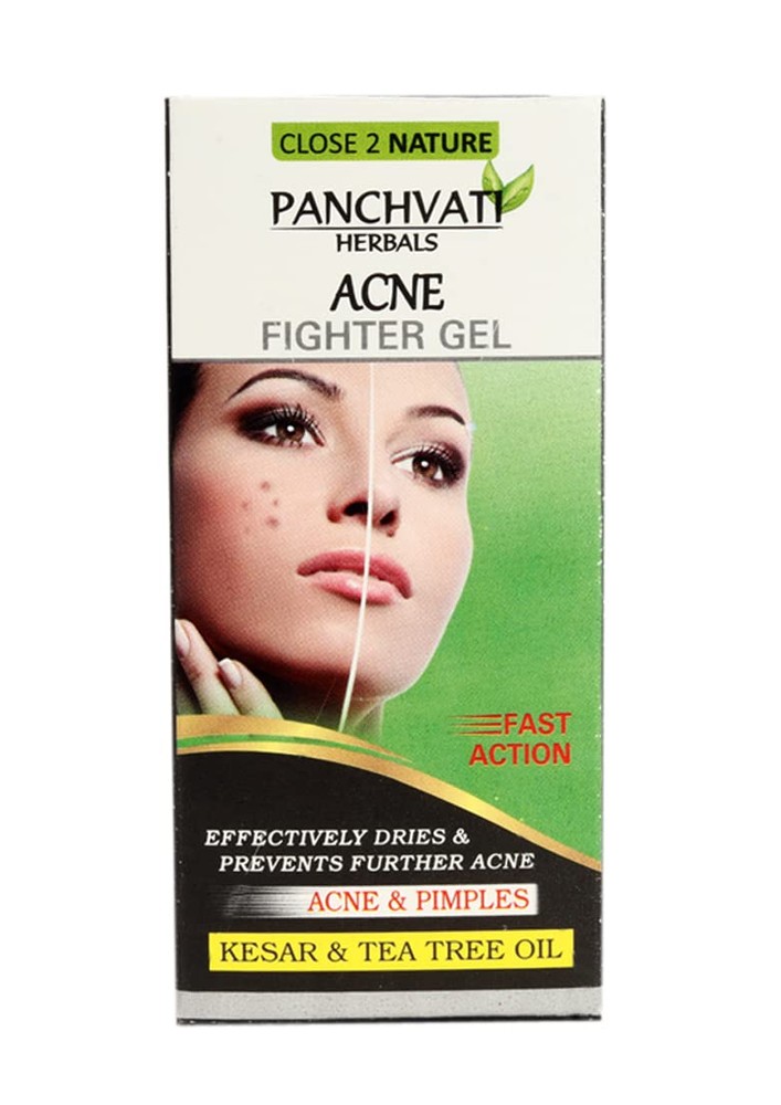 Panchvati Herbals Acne Fighter Gel For Acne & Pimple - Free Skin 20 Gm, Pack Of - 3