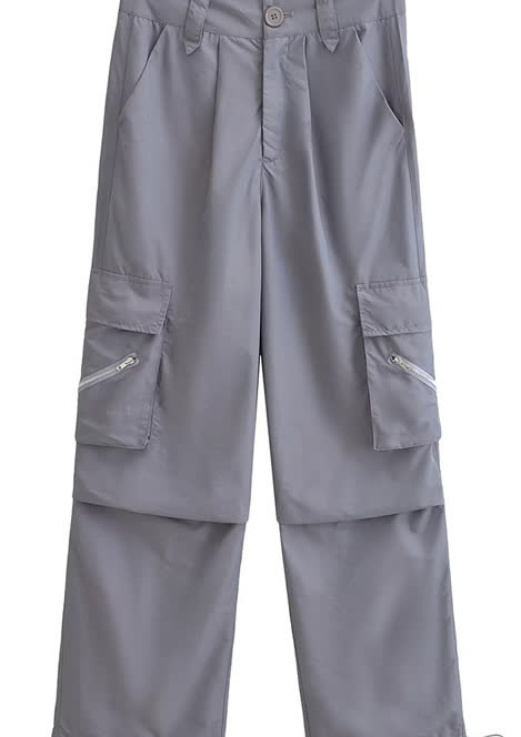 Buy DTD Women's Plus Size Multi Pockets Cargo Pants Straight Leg Shorts  Black XL at Amazon.in