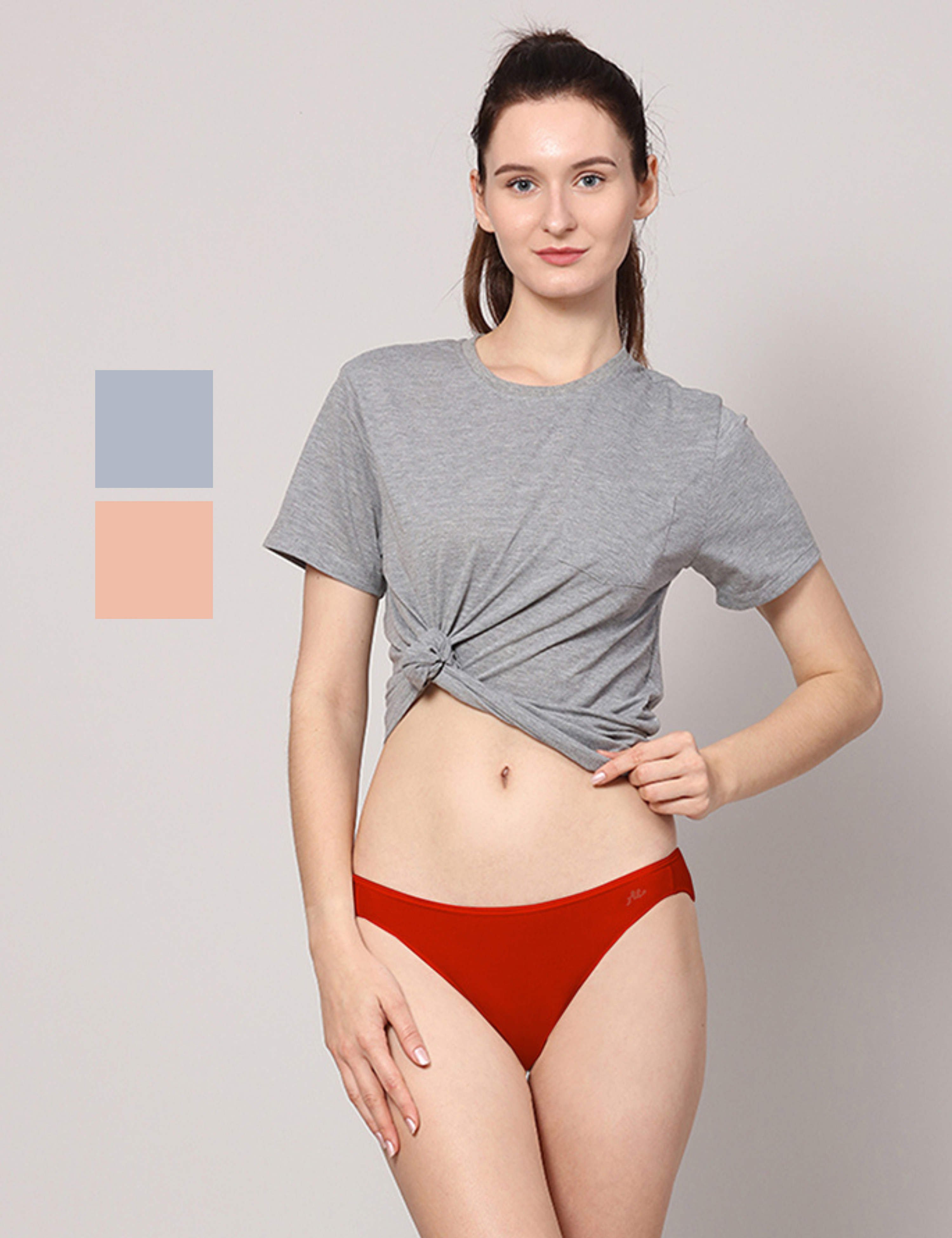 Buy Ashleyandalvis Micro Modal Anti Bacterial Skinny Soft Bikini