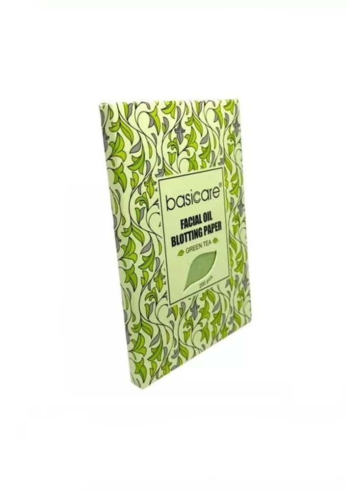 Facial Oil Blotting Paper,200 Sheet,green Tea,