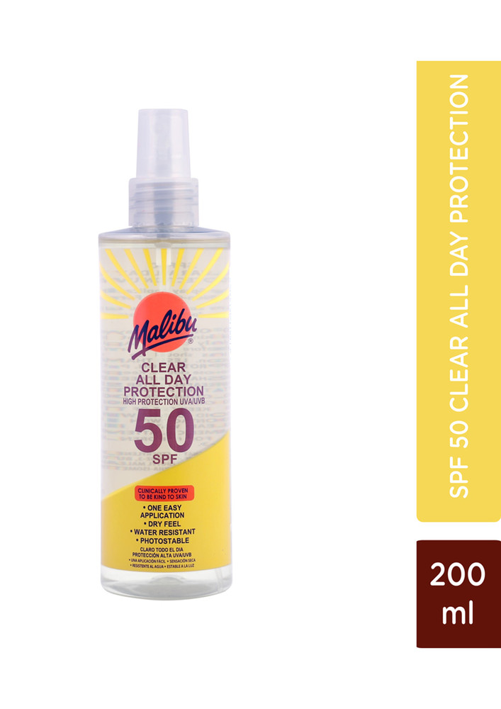 Malibu | All Day Clear Spray | SPF 50 | 250 mL