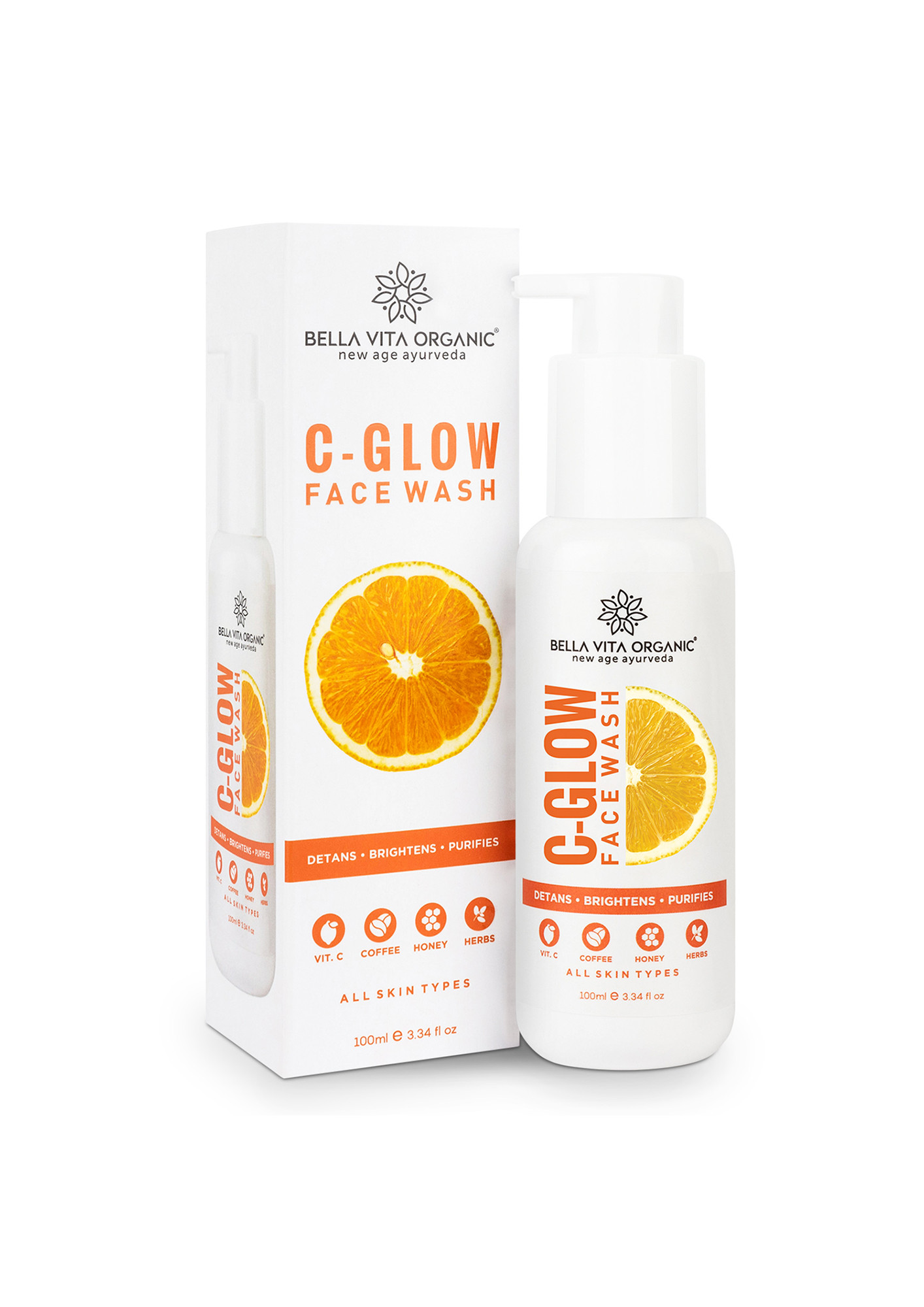 Ayurvedic Vitamin C & Orange Soap for Anti-Tan & Glow