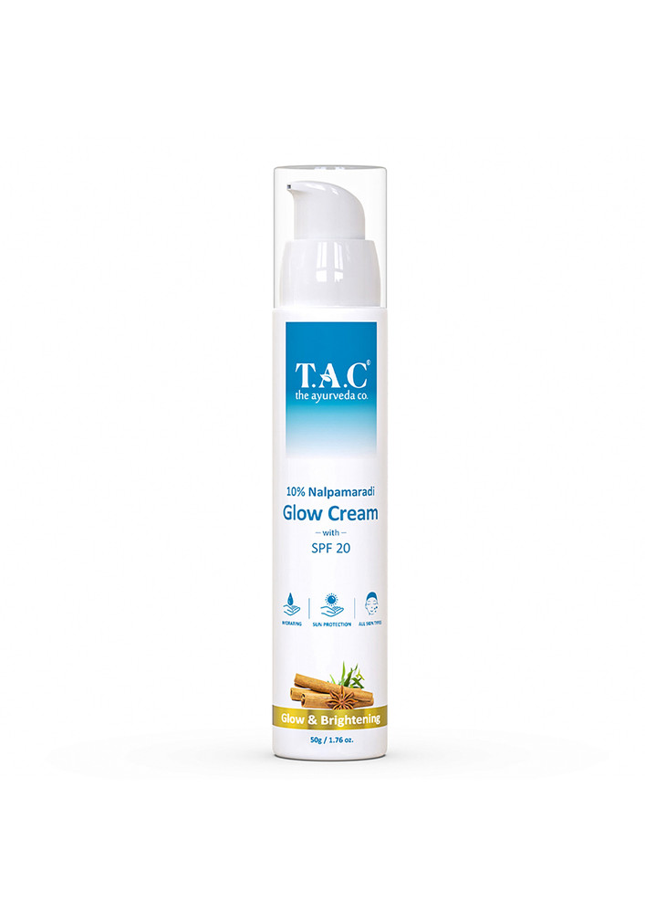 TAC - The Ayurveda Co. 10% Nalpamaradi Glow Cream with SPF 20 - 50g