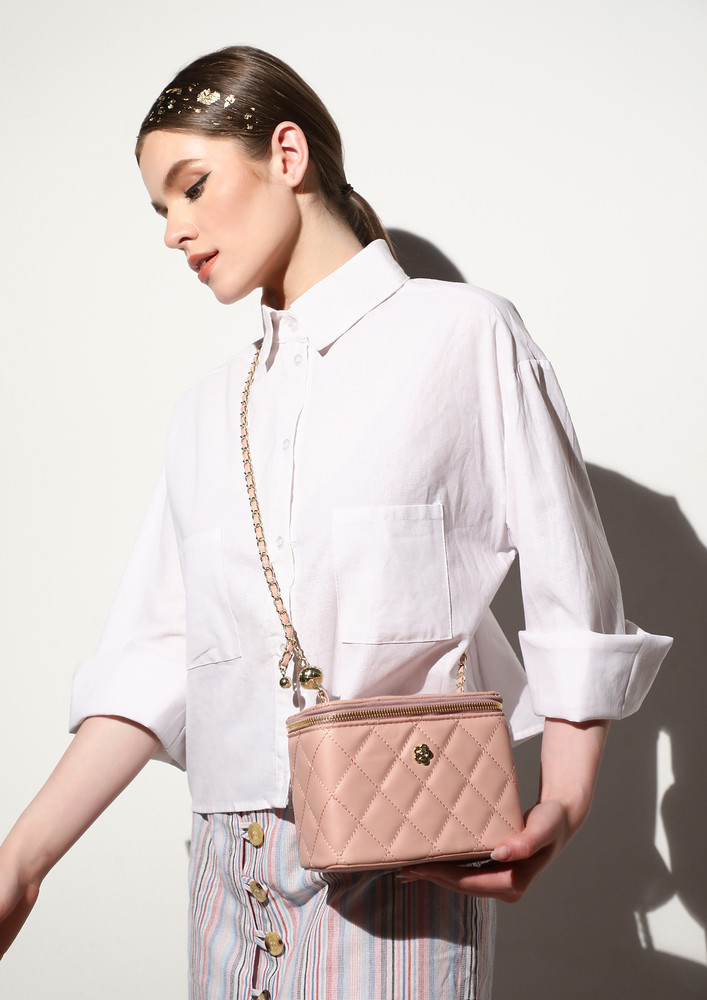Style Chamber Pink Sling Bag