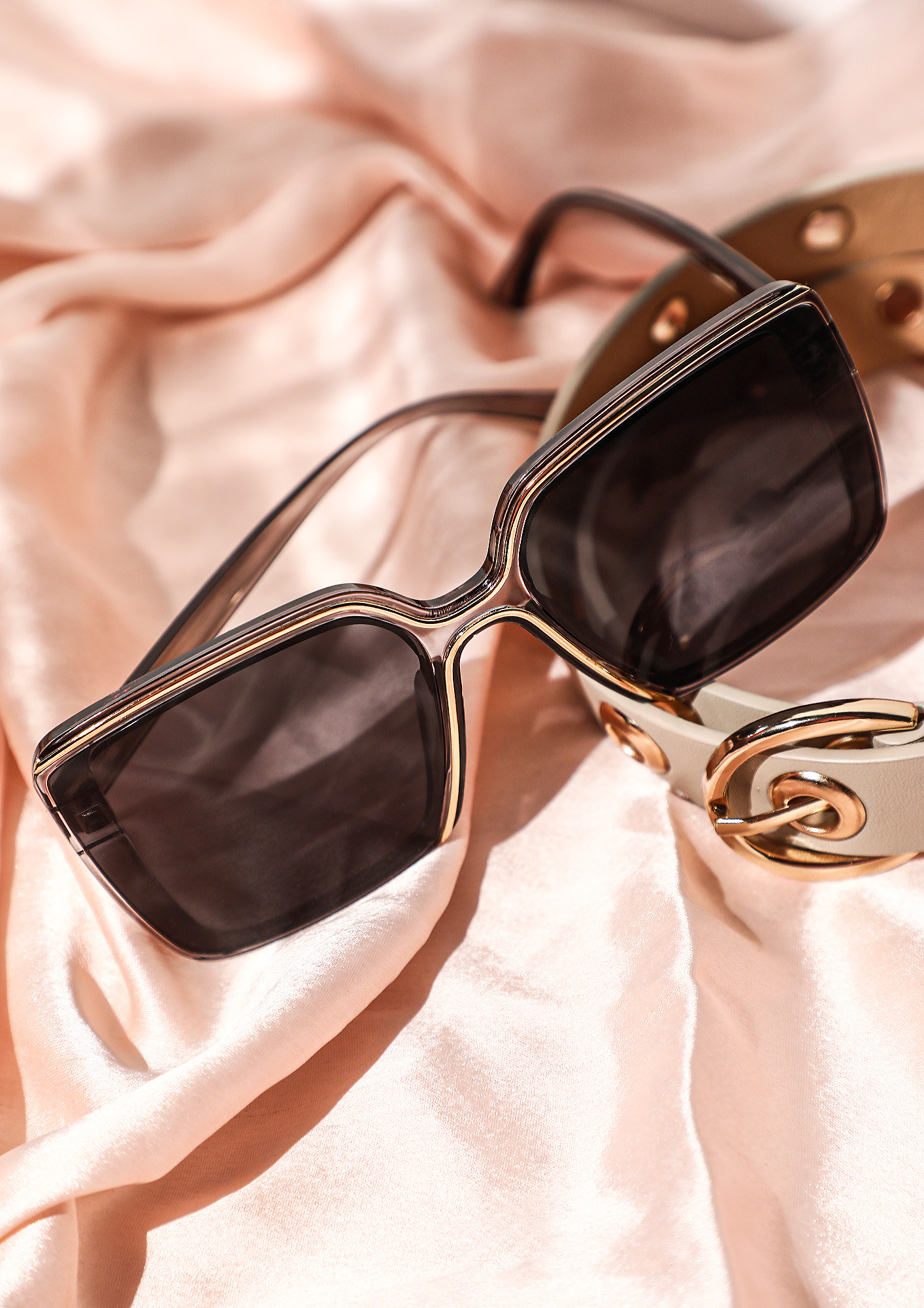 The Summer Shield Grey Retro Sunglasses