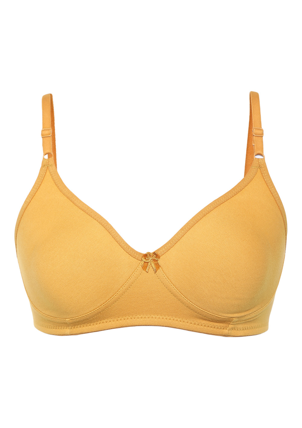 Buy EARTHY YELLOW NON- PADDED T-SHIRT BRA for Women Online in India