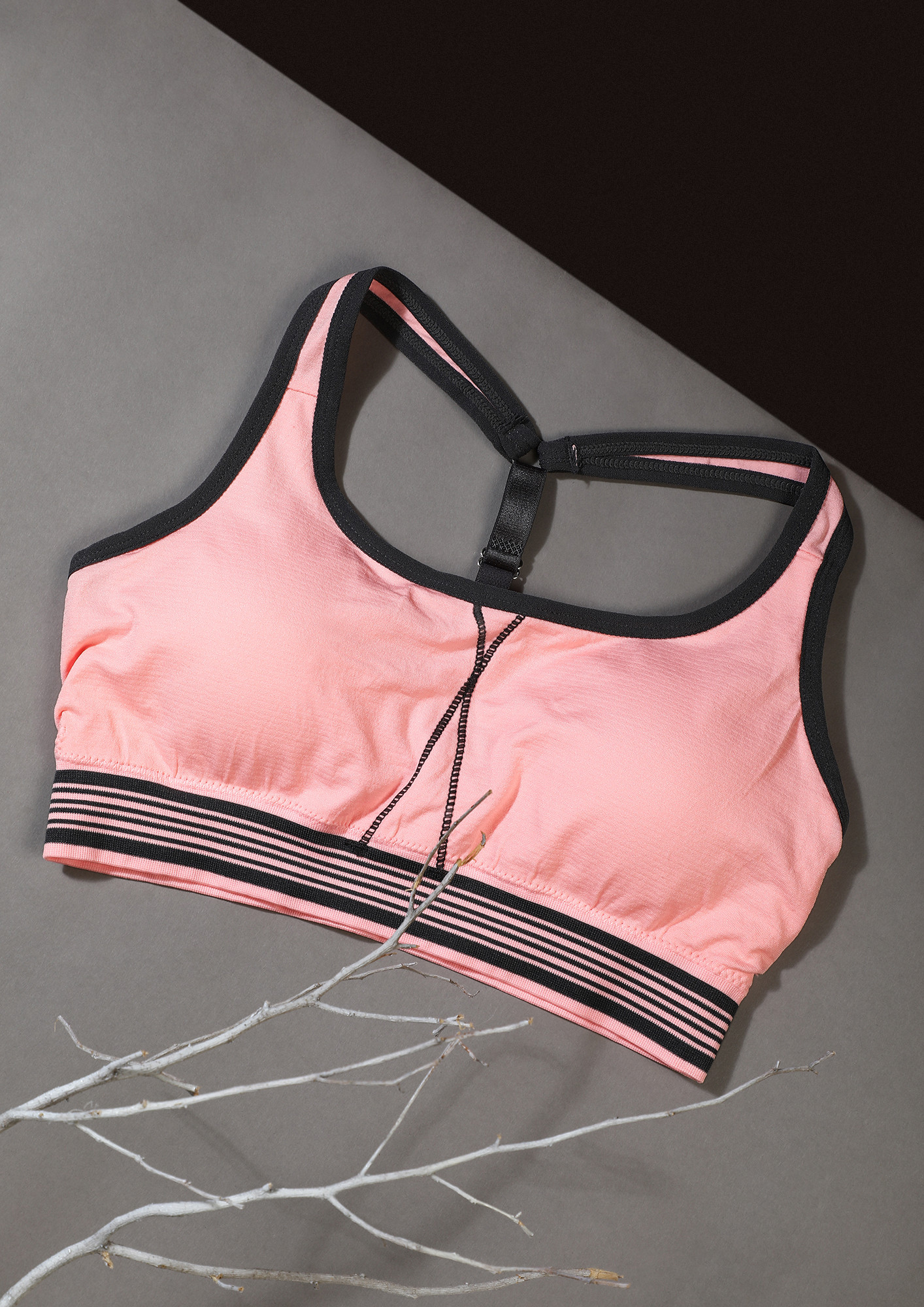 Buy ADJUSTABLE T-BACK PEACH SPORTS BRA for Women Online in India