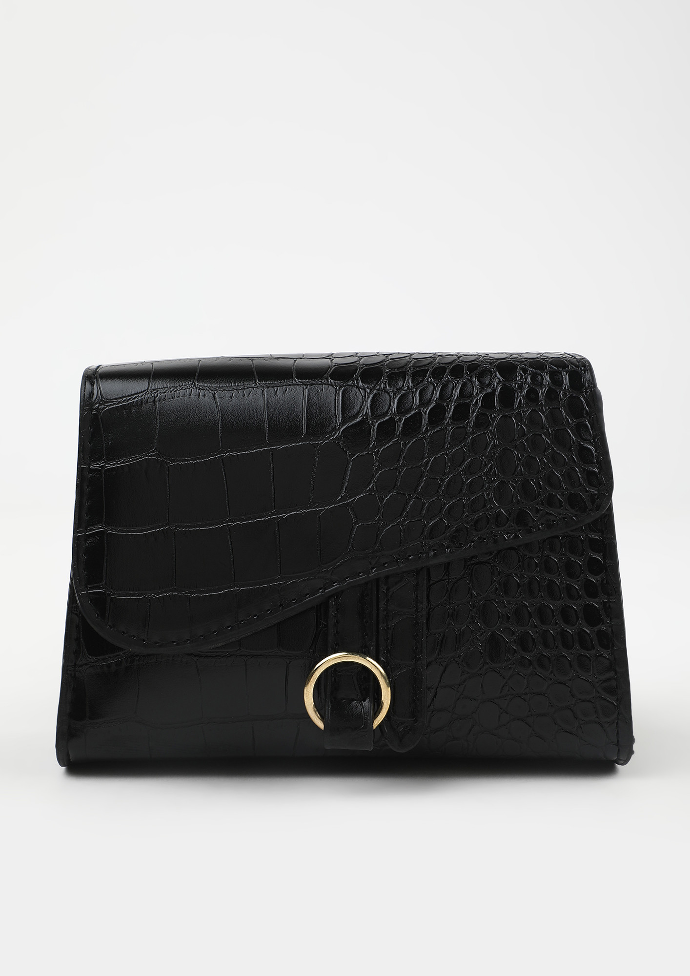 POSH AND SPICY BLACK SLING BAG