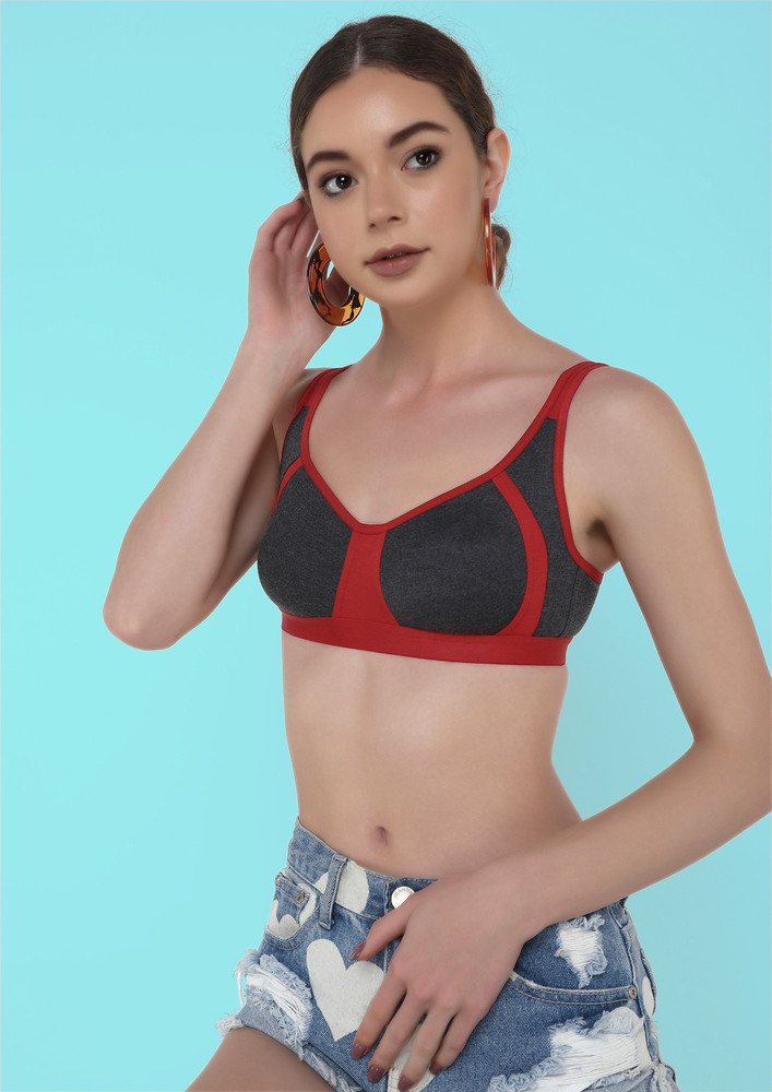 EYES ON YOU NON PADDED NON WIRED RAMA GREEN BRA
