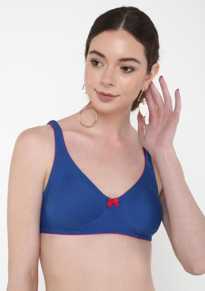 My Palette Royal Blue Non Padded Non Wired Bra