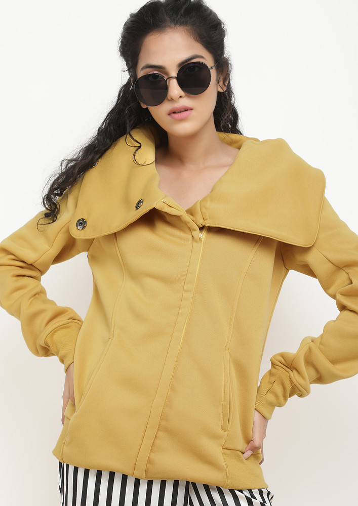 JUST A COSY FEELYELLOW JACKET