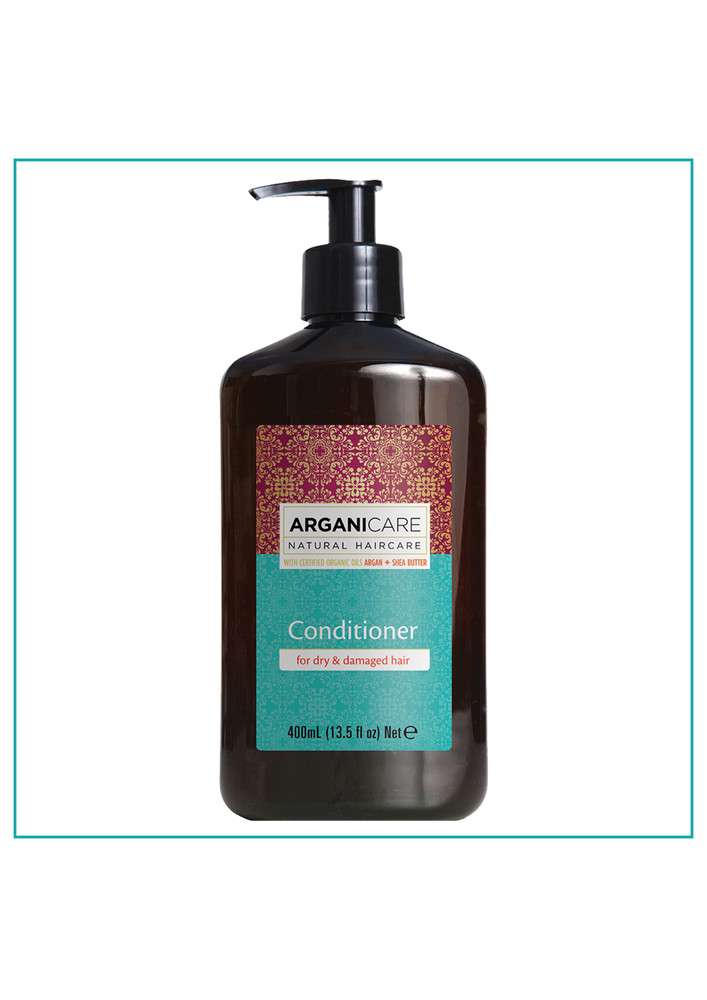 Arganicare Conditioner for Dry & Damaged Hair with Organic Argan oil and Shea butter 400 ml