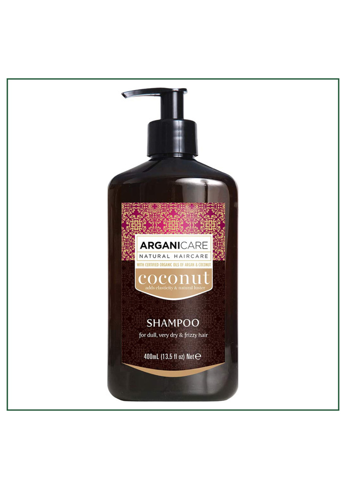 Arganicare Hydrating Organic Argan and Coconut Oil Shampoo 400 ml