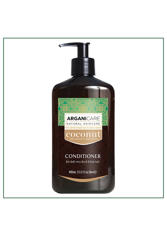 Arganicare Hydrating Organic Argan And Coconut Oil Conditioner 400 Ml