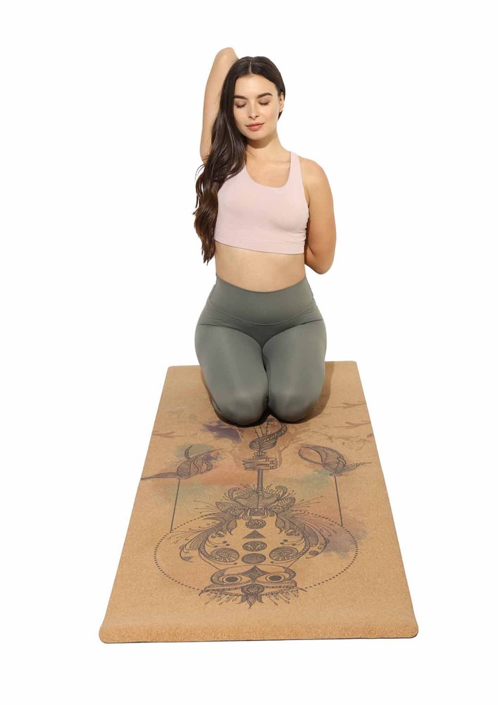 Satya Pro Cork Yoga Mat (3mm thickness)