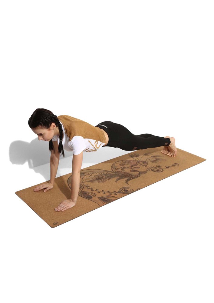 Zobhana Pro Cork Yoga Mat (3mm thickness)