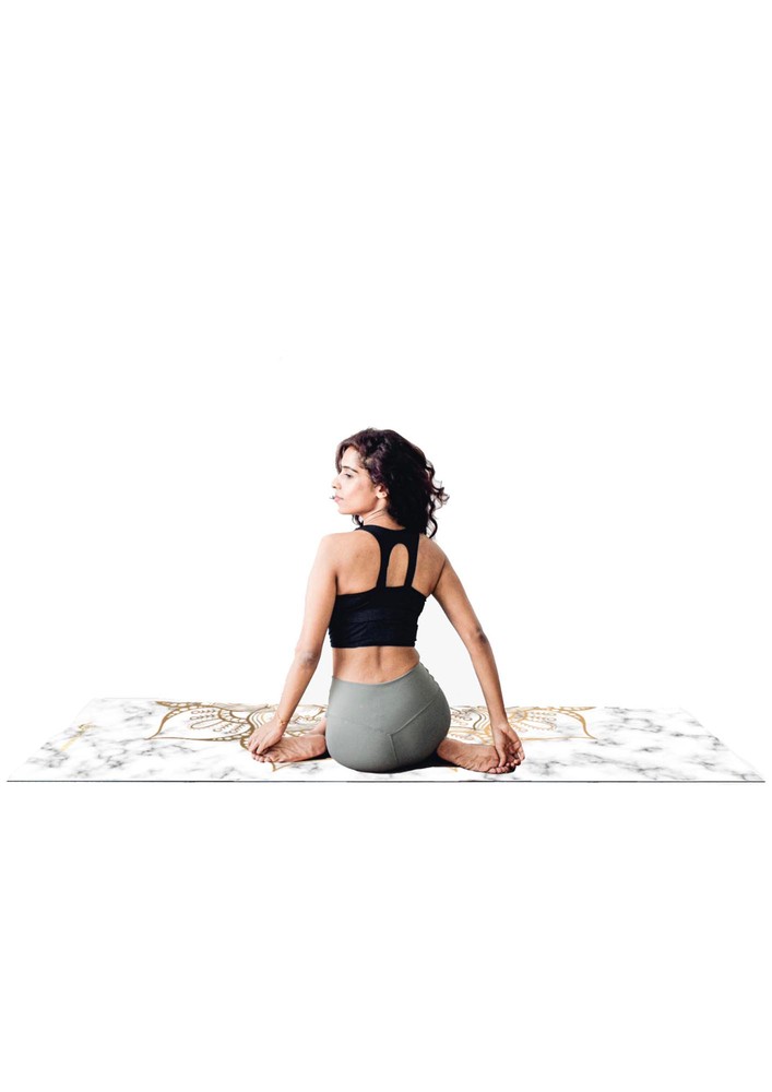 Lotus Natural Rubber Yoga Mat (3mm thickness)
