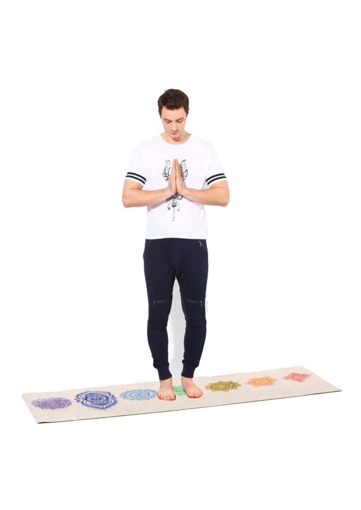 Chakra Hemp Yoga Mat (3mm thickness)
