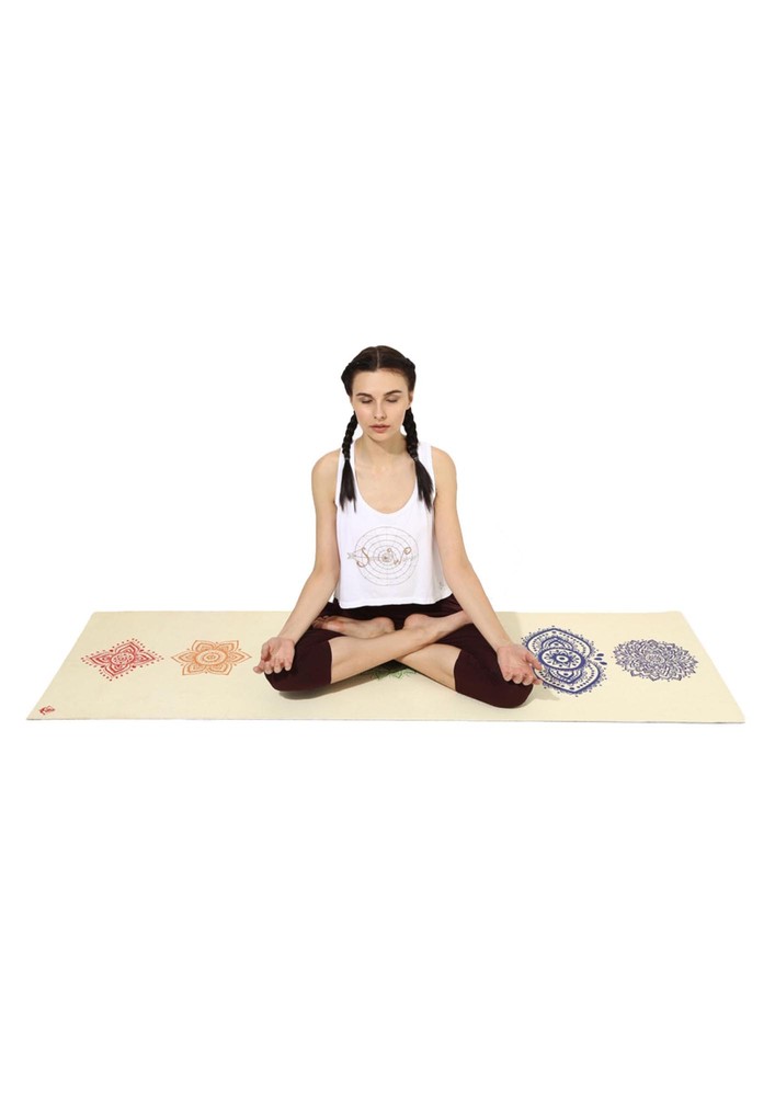 Eco-Friendly Chakra Yoga Mat (5mm thickness)