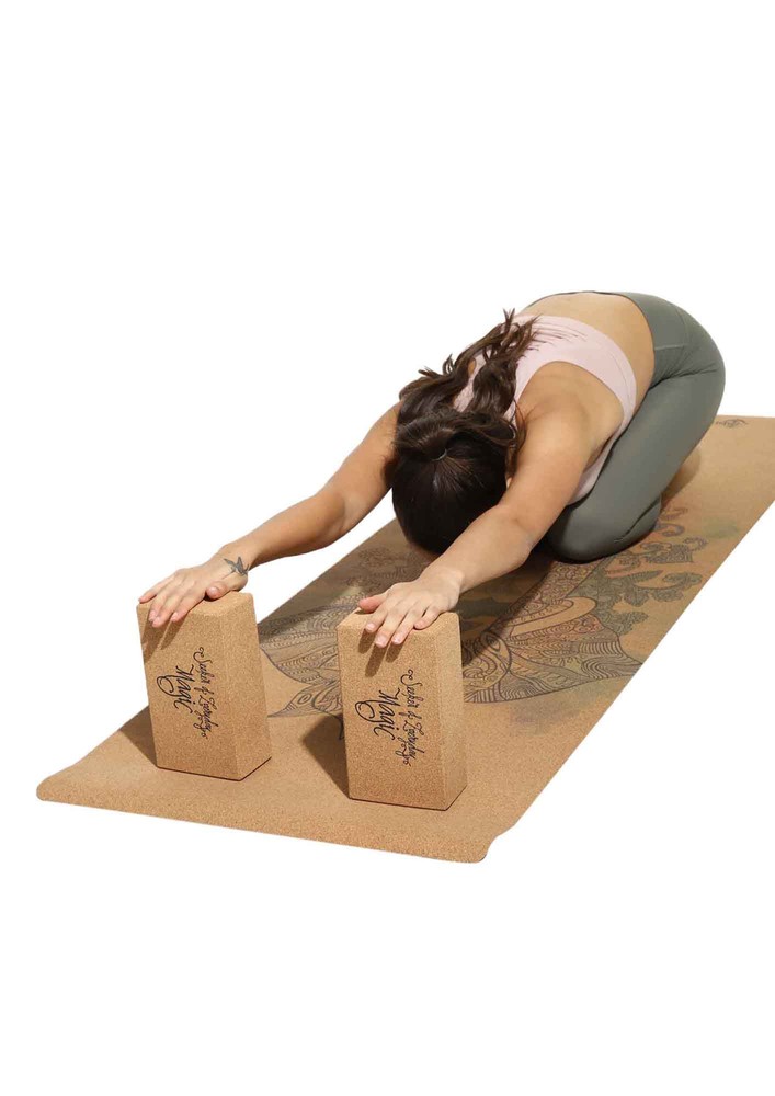 Balance Yoga Cork Block