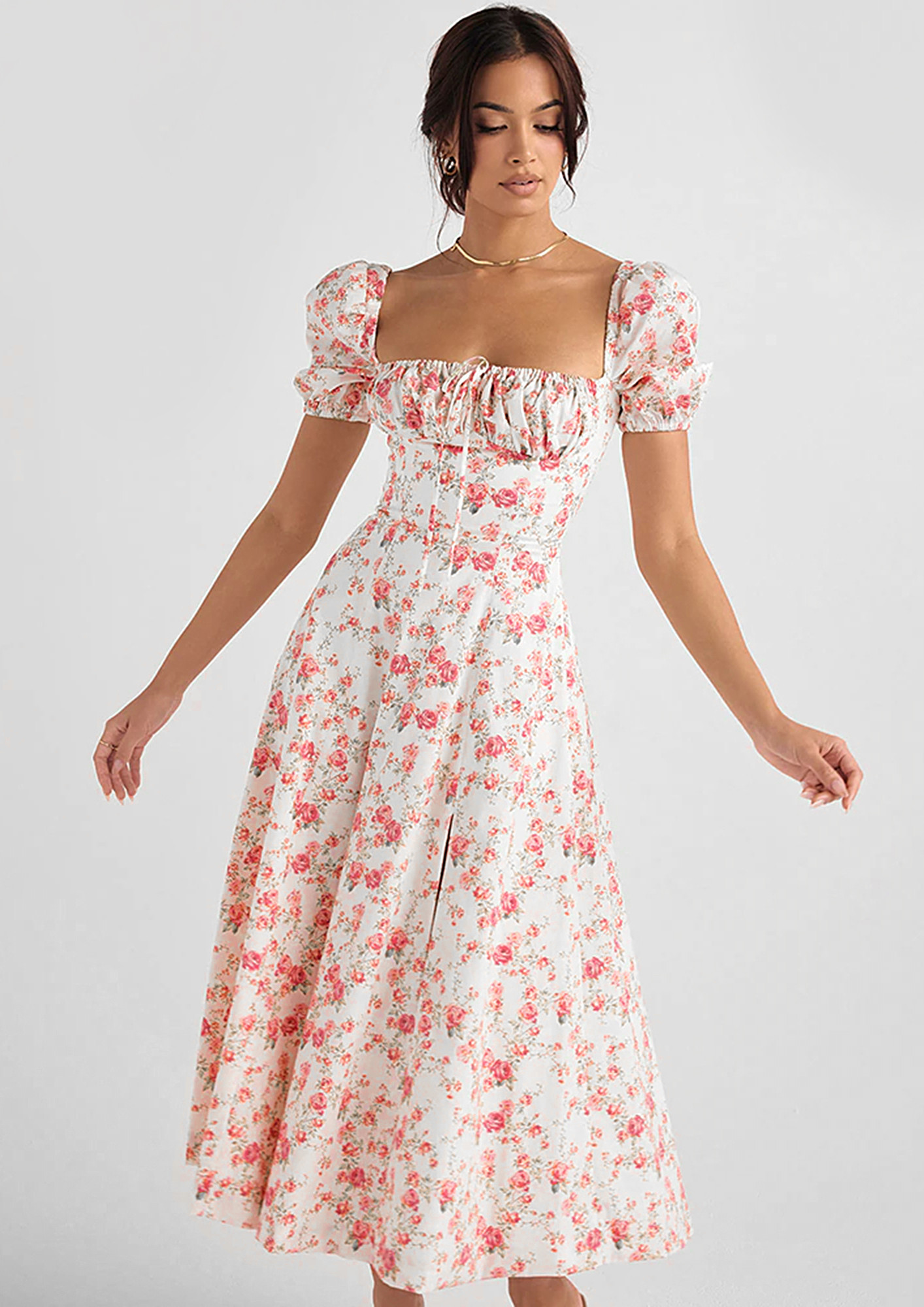 Floral Georgette One-Shoulder Gown | Ralph Lauren | One shoulder gown,  Formal evening dresses, Gowns