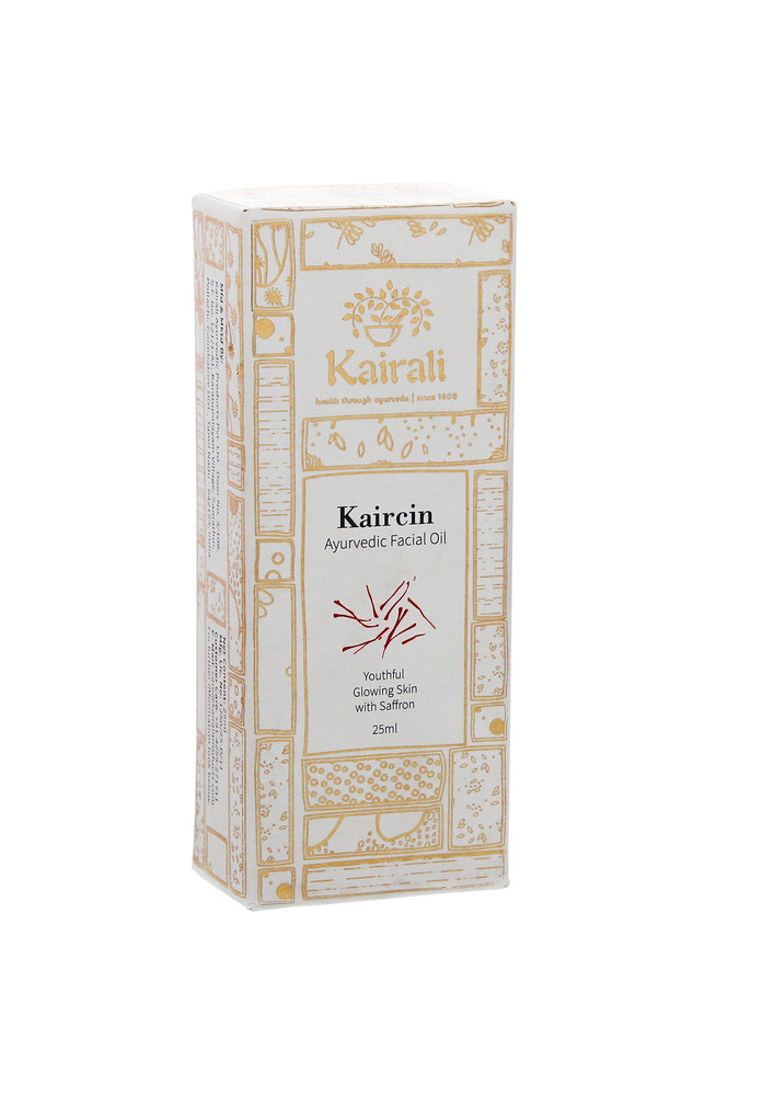 Kairali Kaircin - Ayurvedic Facial Oil for Youthful Glowing Skin with Saffron (25 ml)