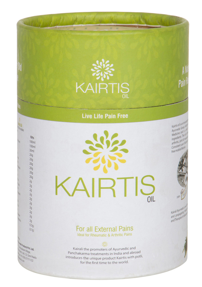Kairali Kairtis - Ayurvedic Pain Relief Oil for Rheumatism & Arthritis (55 ml)