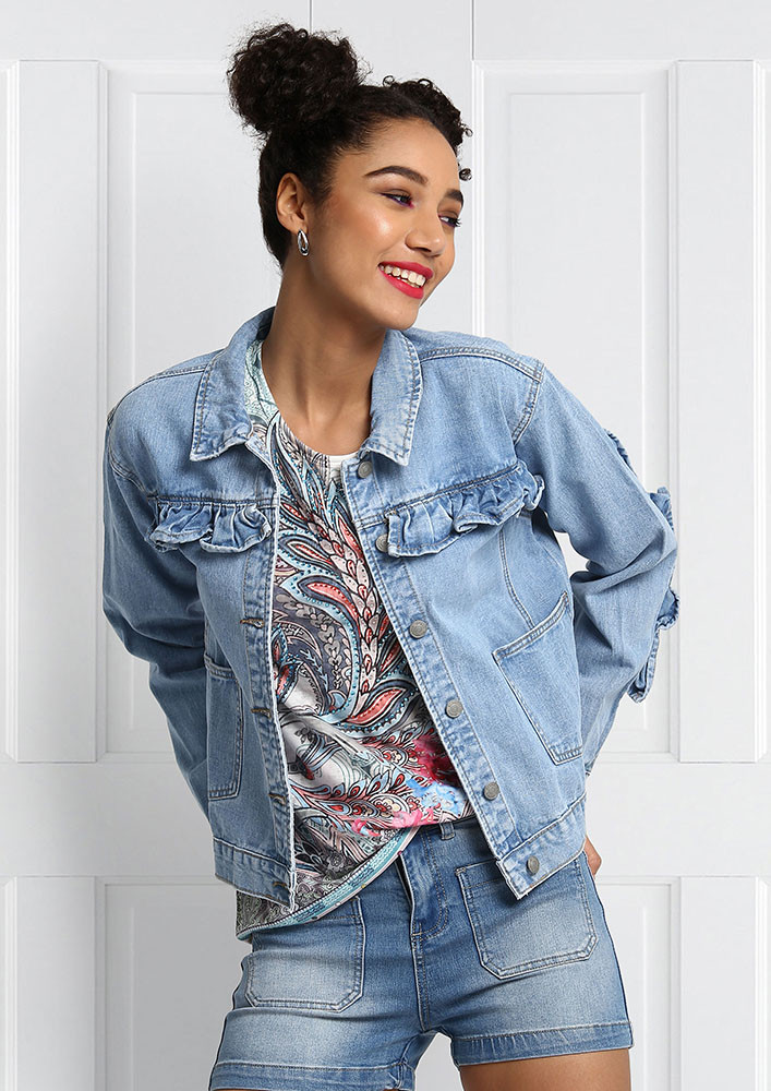 Buy denim jackets woman in India @ Limeroad | page 6