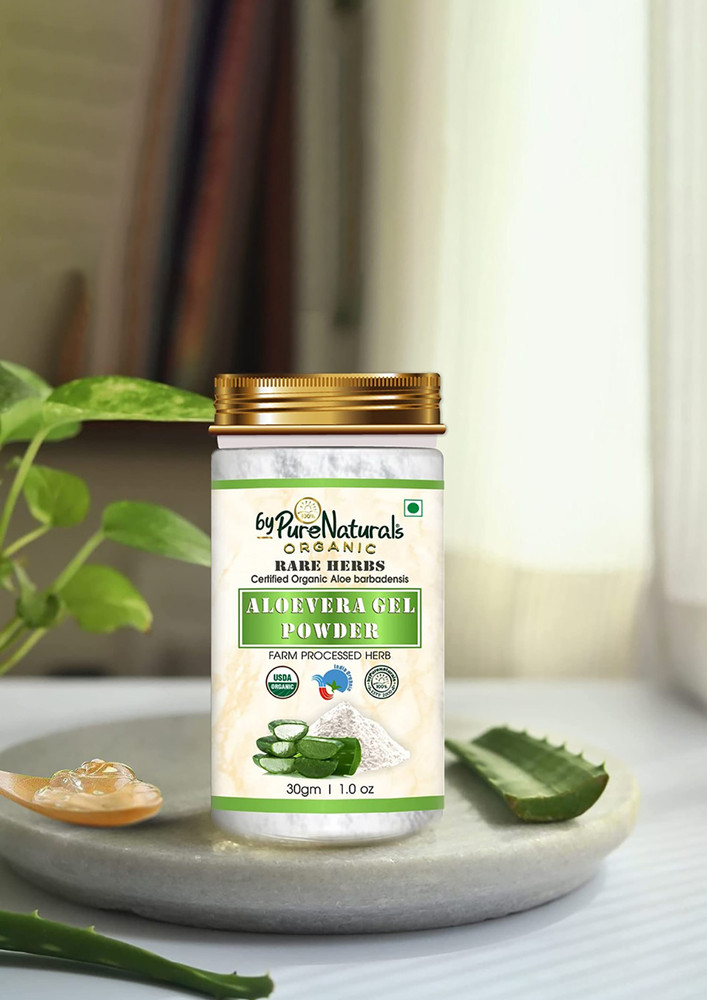 ByPureNaturals 100% Natural Herbal Organic Aloevera Gel Powder 30gm