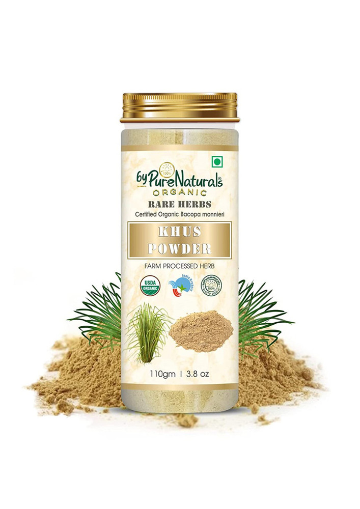 ByPureNaturals 100% Natural Herbal Organic Rare Herbs Khus Powder 110 Gram