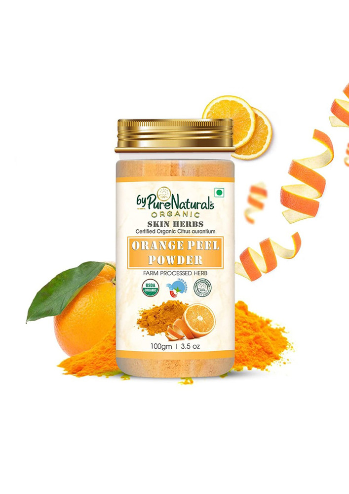 Bypurenaturals 100% Natural Herbal Organic Orange Peel Powder 100gm