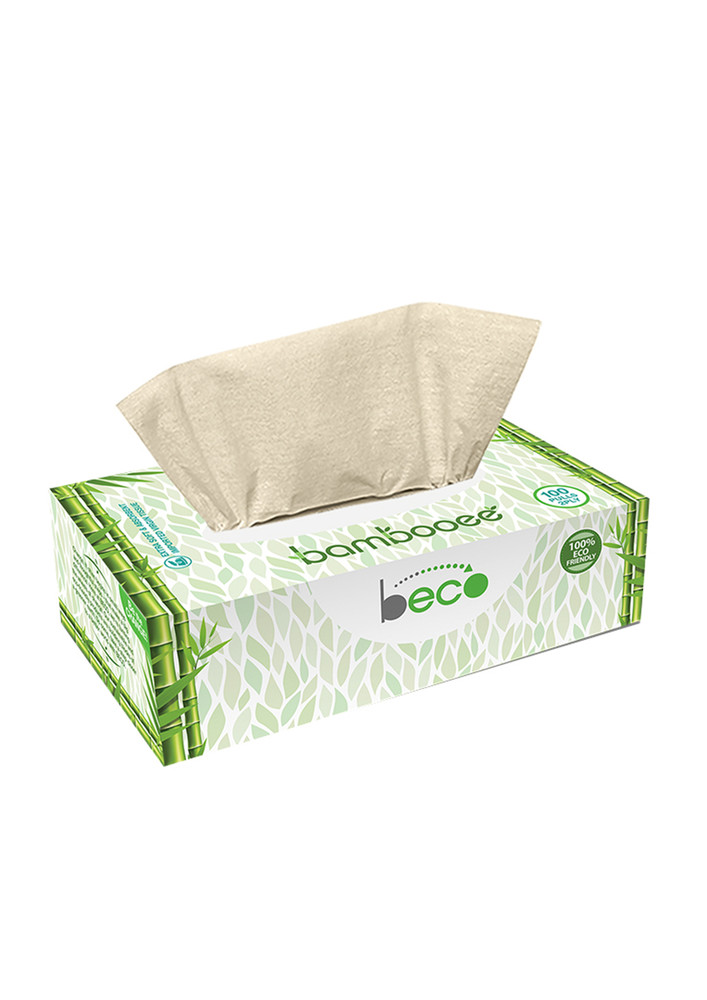 Beco Facial Tissue Carbox - 100 Pulls - Pack Of 6