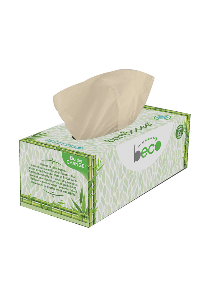Beco Facial Tissue Carbox - 200 Pulls - Pack Of 2